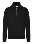 Lindbergh - Half Zip Rib Knit W?. Oversized Col - Poolpika lukuga džemprid - M