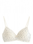 Lindex - Bra Petite Cotton Pointelle - Rinnahoidjad ja topid - 75 A