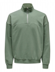 ONLY & SONS - Onsceres Ovz Track Half Zip Sweat Vd - Dressipluusid - S