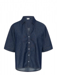 Kaffe - Kajade Denim Shirt - L&uuml;hikeste varrukatega - 46