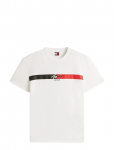 Tommy Jeans - Tjm Reg Signature Stripe T Ext - L&uuml;hikeste varrukatega - M