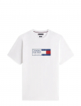 Tommy Hilfiger - Brand Love Text Box Tee - L&uuml;hikeste varrukatega - M