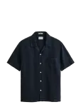Gant - Reg Gmnt Dyed Linen Ss Camp Shirt - L&uuml;hikeste varrukatega s&auml;rgid - S