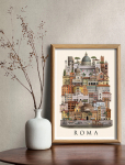 Martin Schwartz - Rome Small Poster - Kandekotid - 29.7X42CM