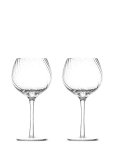 Byon - Wine Glass Opacity 2Pcs/Set - Punase veini klaasid - ONE SIZE