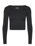 Drop Of Mindfulness - Butter Soft Long Sleeve Crop - Spordi pikkade varrukatega l&uuml;hikesed topid - S
