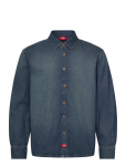 Dickies - Lightweight Denim Shirt Ls - Teksas&auml;rgid - L