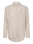 Lauren Ralph Lauren - Y/D Tissue Linen-Wvn-Shirt - Linased s&auml;rgid - L