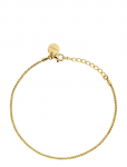 Syster P - Sheer Doria Bracelet Gold - K&auml;eketid - ONE SIZE