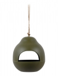 Present Time - Bird Feeder Capullo Luxury Green - Aiatarvikud - H 19CM