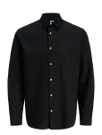 Jack & Jones - Jjebreeze Linen Blend Shirt L/S Sn - Linased s&auml;rgid - S