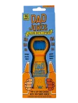Gift Republic - Talande Flask&ouml;pnare Dad  Jokes - Pudeliavajad ja veinikorgid - 3X9X1CM