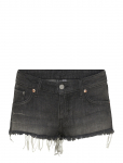 Weekday - Venus Frayed Low Rise Denim Hotpants - L&uuml;hikesed teksap&uuml;ksid - 34