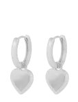 SN&Ouml; Of Sweden - Rule Heart Pendant Ear Plain S-Onesize - R&otilde;ngad - ONE SIZE