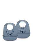 Nuuroo - Alfie Silicone Short Bib 2-Pack With Print - Varrukateta pudip&otilde;lled - ONE SIZE