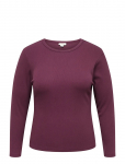 ONLY Carmakoma - Carval L/S O-Neck Top Jrs Noos - Pikkade varrukatega - 46-48