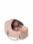 Smallstuff - Doll Carrier, Pillow And Duvet, Sandy - Nukkude aksessuaarid - 40 CM
