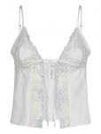 Hunkem&ouml;ller - Cami Satin Emb Peonie - Topid - M