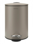 Blomus - Pedal Bin - &Oslash; 17 Cmn, 3 L - Tubo - Taupe - Paberikorvid - L 21.5CM