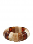 Bud To Rose - Eclipse Resin Bracelet Blue - P&auml;rlitega k&auml;ev&otilde;rud - ONE SIZE