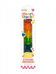 Ooly - Highlighter 6 Pcs - Stacking Hearts - Kirjatarbed - ONE SIZE