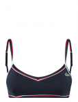 Lacoste - Women's Trim Accent Swim Top - Sportrinnahoidjad - K&otilde;ik - 36