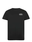 Von Dutch - Oval Logo Black T-Shirt Von Dutch Xl - L&uuml;hikeste varrukatega - XL