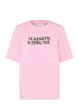Maison Kitsune - Maison Kitsune Flowers Comfort Tee-Shirt - L&uuml;hikeste varrukatega - L