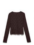 Vero Moda - Vmflora Ls Peplum Top Jrs - Džemprid - XS