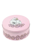 Muurla - Moomin Round Tin Jar Together 15Cm - Minikarbid - 15X6.5CM