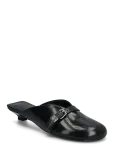 Ganni - Sue Kitten Heel Mule Box Oleatex - Kontsaga muulad - 37