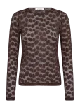 Co' Couture - Penolacc O-Neck Blouse - Pikkade varrukatega - XS