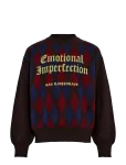 HAN Kj&oslash;benhavn - Checked Knit Sweater - &Uuml;mara kaelusega - XL