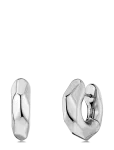 Edblad - Crystalite Hoops L Silver One Size - R&otilde;ngad - ONE SIZE