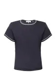 FRAME - The Ringer Baby Tee - L&uuml;hikeste varrukatega - XL