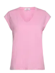 Coster Copenhagen - Cc Heart Basic V-Neck T-Shirt - L&uuml;hikeste varrukatega - XS