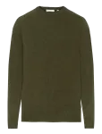 Knowledge Cotton Apparel - Lambswool Crew Neck - &Uuml;mara kaelusega - S