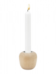 Stelton - Ora Lysestage H 6.5 Cm Beech Wood - K&uuml;&uuml;nlajalad - H7CM x 7.40