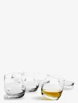 Sagaform - Club Whiskey Glasses, Rounded Base, 6-Pack - Viski- ja konjakiklaasid - 30 CL