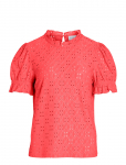 Vila - Vikawa S/S Flounce  Top - Noos - L&uuml;hikeste varrukatega - XS