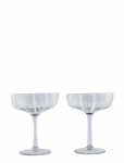 OYOY Living Design - Mizu Coupe Glass Pack Of 2 - &Scaron;ampanjaklaasid - &Oslash;11.5X14CM