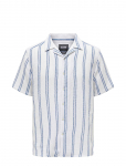 ONLY & SONS - Onstrev Life Reg Stripe Ss Shirt Noos - L&uuml;hikeste varrukatega - XS