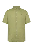 Timberland - Mill Brook Linen Short Sleeve Shirt Sage - L&uuml;hikeste varrukatega - XL