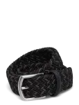 Anderson's - Elastic Woven Viscose Belt - Punutud v&ouml;&ouml;d - 100