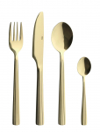 Aida - Raw Cutlery Champagne Gold Colour Coating 24 Pcs Set - S&ouml;&ouml;giriistade komplektid - ONE SIZE x 35.2