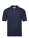 Davida Cashmere - Man Fine Knit Pique - L&uuml;hikeste varrukatega kootud polos&auml;rgid - XL