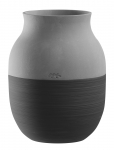 K&auml;hler - Omaggio Circulare Vase H20 Cm Antracitgr&aring; - Big Vases - 20 cm