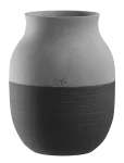 K&auml;hler - Omaggio Circulare Vase H20 Cm Anthracite Grey - Big Vases - 20 cm