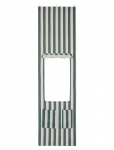 Kid's Concept - Doorway Kiosk Stripe Green - M&auml;ngupoed ja tarvikud - ONE SIZE