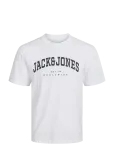 Jack & Jones - Jjecaleb Varsity Tee Ss O-Neck Noos Jnr - L&uuml;hikeste varrukatega - 128